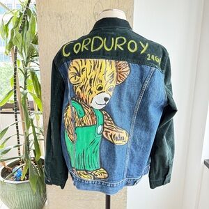Corduroy Bear Levi jacket